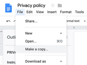 how to make images smaller on google docs